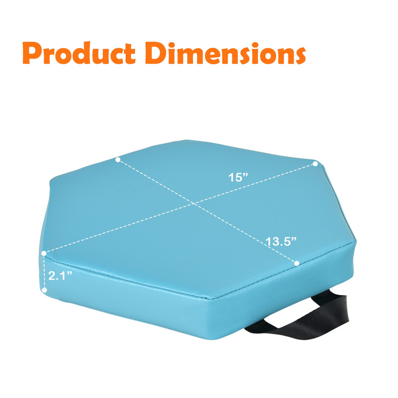 6-Pack Montessori Toddler Floor Cushions Washable Playroom Decor for Kids Comfort Zone