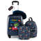 5 Piece Kids Luggage Set with Backpack, Neck Pillow & Lunch Bag, Airline Approved Carry-On for Ages 3+