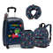 5 Piece Kids Luggage Set with Backpack, Neck Pillow & Lunch Bag, Airline Approved Carry-On for Ages 3+