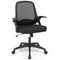 Ergonomic Mesh Office Chair with Flip up Arms, Adjustable Height Swivel Rolling Desk Chair for Home Office Computer Work