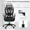 Ergonomic Office Chair With N Type Lumbar Support And Adjustable Headrest Breathable Mesh Executive 5