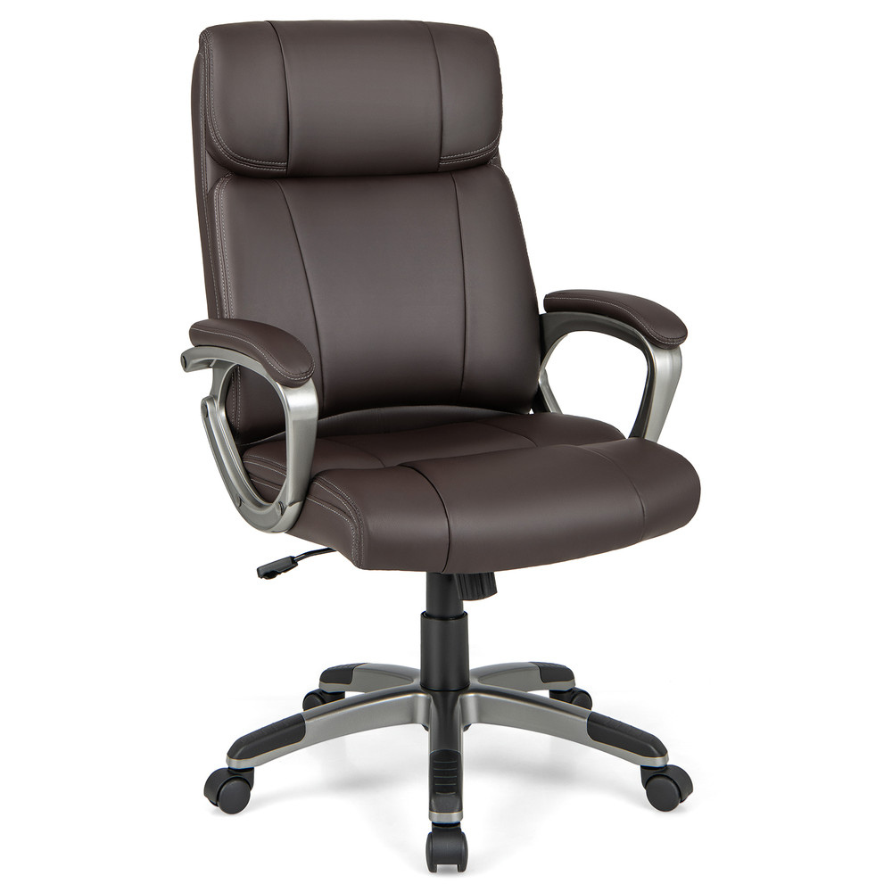 Swivel Ergonomic Office Chair Computer Desk Chair With Wheels Adjustable Height Lumbar Support 360 6