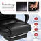 Massage Adjustable Executive Chair With Armrests And Retractable Footrest Ergonomic PU Leather Offi 7