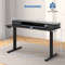 55 Inch x 24 Inch Height Adjustable Electric Standing Desk with 2 Drawers – Spacious Ergonomic Workstation