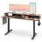 63 Inch x 24 Inch Electric Standing Desk with 2 Drawers – Height Adjustable, Ergonomic Office Desk with Memory Settings
