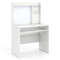Compact Office Computer Desk with Hutch & Magnetic Whiteboard, Space-Saving Workstation with Storage