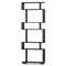 6-Tier Bookcase with Anti-Tipping Kit, Modern Tall Storage Shelf for Books, Decor & More