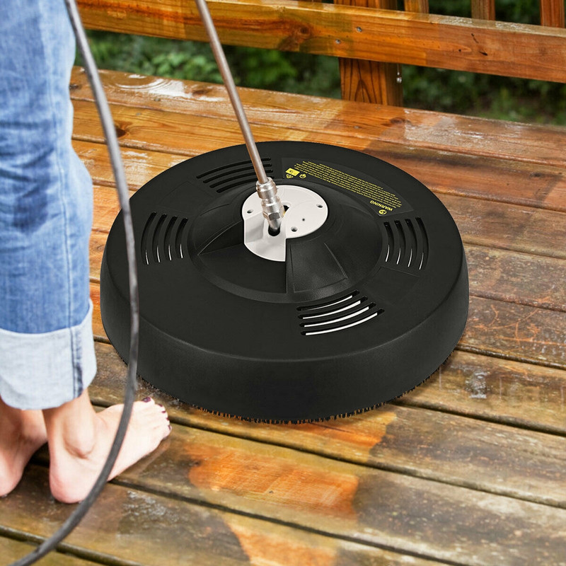 Heavy Duty Pressure Washer Surface Cleaner Attachment QuickConnect Dual Nozzles Ideal For Driveways 2