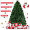 Artificial PreLit Fiber Optic PVC Christmas Tree For Home Office MultiColor LED Lighting EcoFriend 1