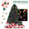 Artificial PreLit Fiber Optic PVC Christmas Tree For Home Office MultiColor LED Lighting EcoFriend 3