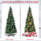5675 Feet Artificial Pencil Christmas Tree With Pine Cones5 Feet 2