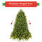 Hinged Artificial Christmas Tree With BuiltIn LED Lights 6001250 Realistic Fir Branch Tips 7