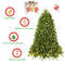 Hinged Artificial Christmas Tree With BuiltIn LED Lights 6001250 Realistic Fir Branch Tips 2