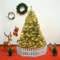 6-Foot Pre-Lit PVC Carolina Pine Tree, LED Artificial Christmas Tree with Realistic Branches