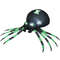 6FT Halloween Inflatable Blow Up Spider with Lights, Scary Giant Spider Yard Decoration for Outdoor Indoor Halloween