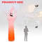12 Ft Halloween Inflatable Ghost with LED Flame Lights, Scary Outdoor Yard Decoration with Blower & Stakes for Garden