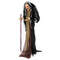 5FT Life Size Animatronic Witch Halloween Prop with Pre-Recorded Scary Phrases, Motion Sound Sensor, Indoor Outdoor