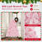 Hinged Flocked Pink Christmas Tree With Multicolor LED Lights PreLit Artificial Xmas Tree For Livin 3