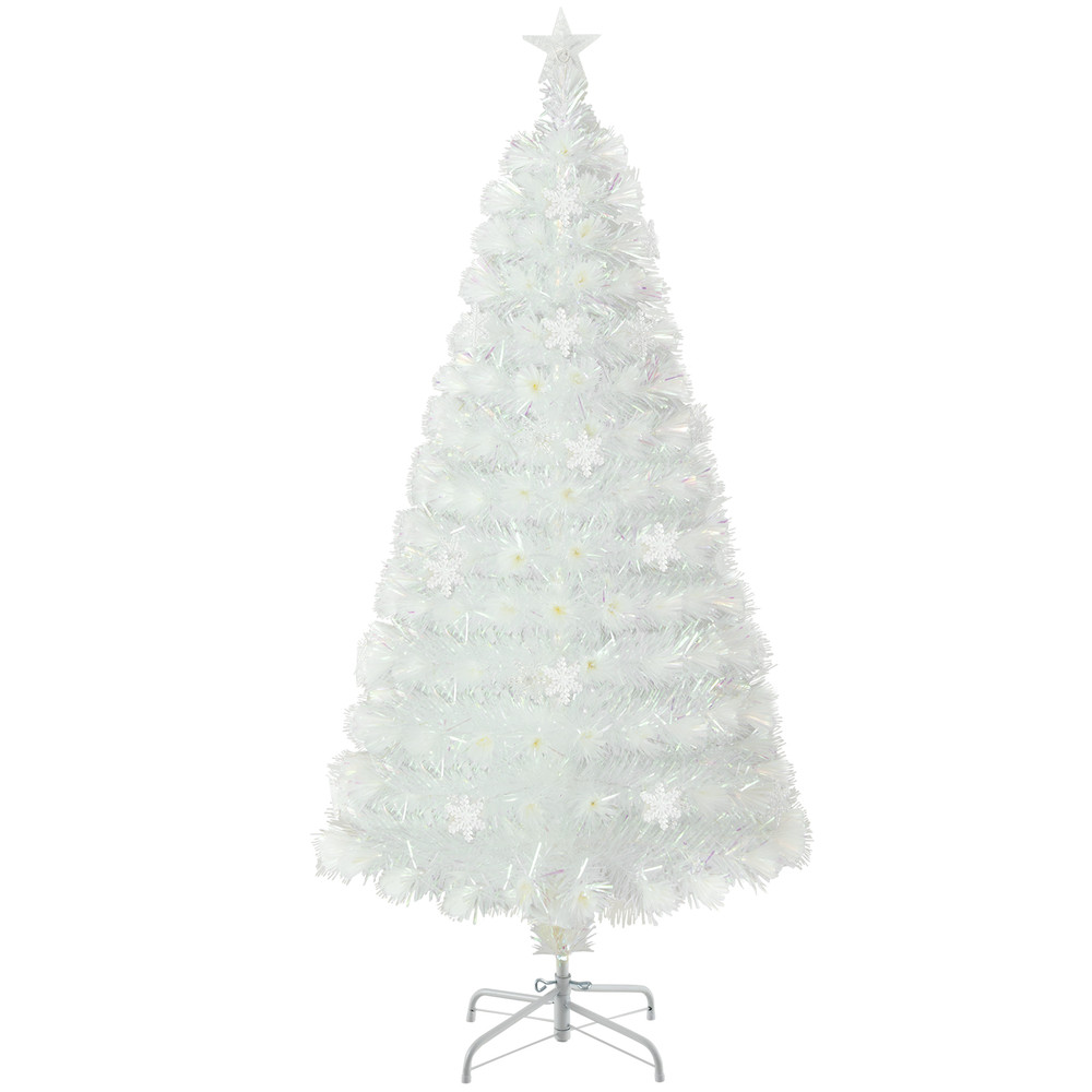 Iridescent PreLit Fiber Optic Christmas Tree 567 Feet Artificial Holiday Tree 3