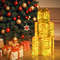 Set of 3 Christmas Lighted Gift Boxes Pre-Lit Decor with 90 Warm LED Lights for Festive Holiday Display