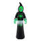 8 Foot Giant Halloween Inflatable Ghost with Built in LED Lights & Mirror Face Spooky Outdoor Decoration