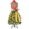 5 FT Pre-lit Mannequin Artificial Christmas Tree Dress Form with Lights, Lifelike PVC Xmas Tree with LED Lights, Ribbon