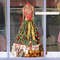 5 FT Pre-lit Mannequin Artificial Christmas Tree Dress Form with Lights, Lifelike PVC Xmas Tree with LED Lights, Ribbon