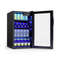 120 Can Beverage Mini Refrigerator with Glass Door Compact Cooler for Cans & Bottles