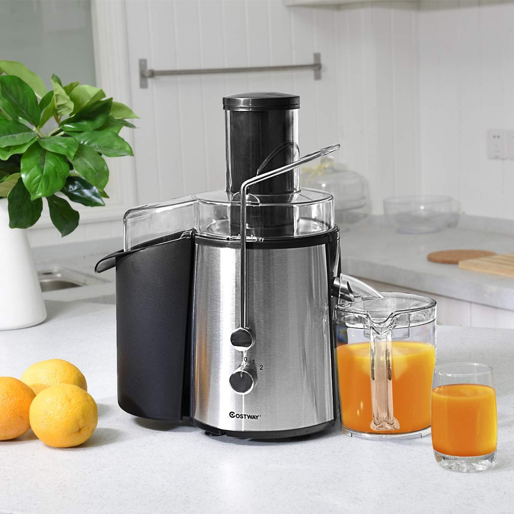 Electric Juice Extractor 2Speed Fast Press For Fresh Fruit  Vegetable Juices 2