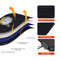 Foldable Full Body Massage Mat with 10 Vibration Motors, Portable Heated Back & Seat Cushion Pad for Car, Office, Home