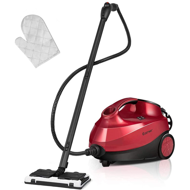 Heavy Duty Steam Cleaner Mop with Detachable Handheld Unit, Multipurpose Chemical-Free Steam Cleaning for Floors,