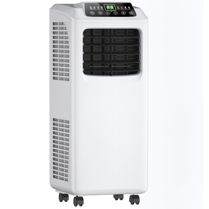 Portable Air Conditioner with Built-in Dehumidifier & Remote Control, Quiet AC Unit for Room, Bedroom, Office, Easy Move