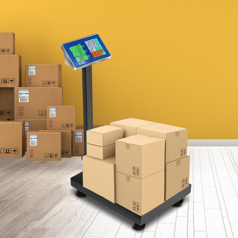 660 lbs Weight Platform Scale Digital Floor Folding Scale