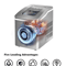 Portable Countertop Ice Maker, 26lbs/24h Ice Production with Free Scoop