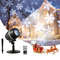 Outdoor Waterproof Christmas Snowflake LED Projector Lights with Remote Control, Holiday Magic!
