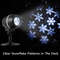 Outdoor Waterproof Christmas Snowflake LED Projector Lights with Remote Control, Holiday Magic!