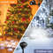 Outdoor Waterproof Christmas Snowflake LED Projector Lights with Remote Control, Holiday Magic!