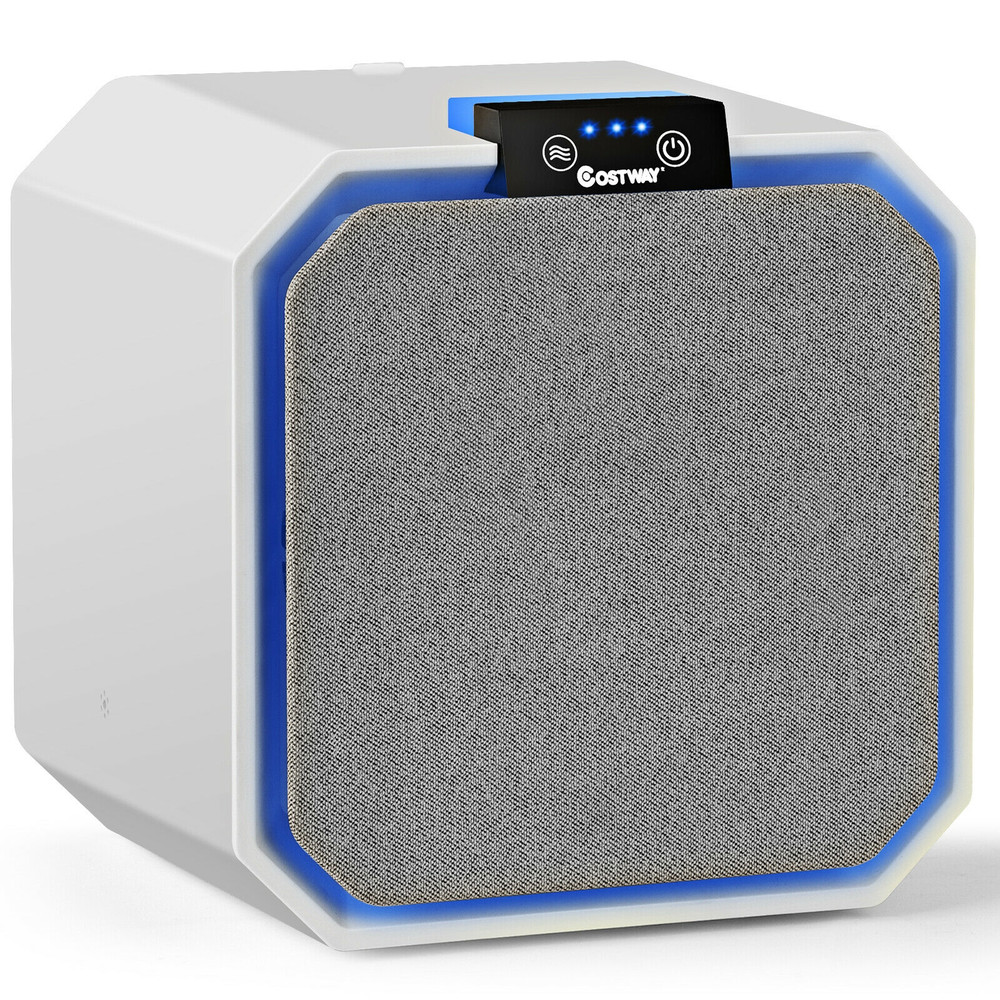 HEPA Air Purifier for Home, Compact Desktop Air Cleaner with 2-in-1 Filter Technology