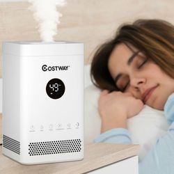 top-fill air humidifier, 3.5l large capacity with multiple modes & ultra-quiet operation