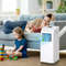 8000 BTU Portable Air Conditioner with Dehumidifier, Compact Cooling for Rooms Up to 230 Sq. Ft