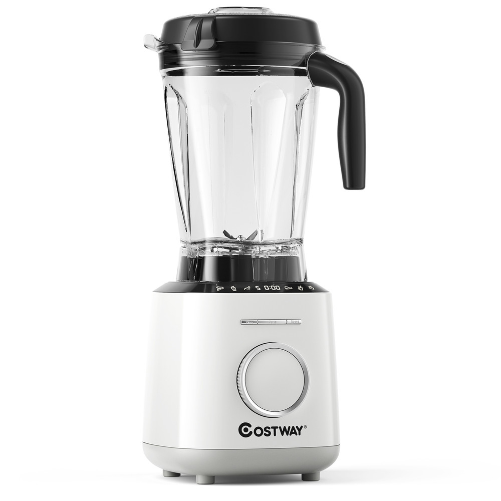 1500W Countertop Smoothies Blender, 10-Speed Control & 6 Pre-Set Programs for Perfect Blending