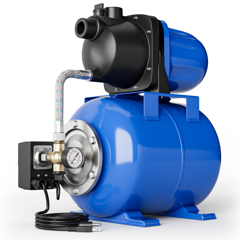 1200 W Garden Water Pump, Shallow Well Pump for Pressurized Irrigation & Water Supply