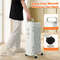 Oil Filled Space Heater, 1500W, 3 Heat Levels, Universal Wheels for Easy Mobility