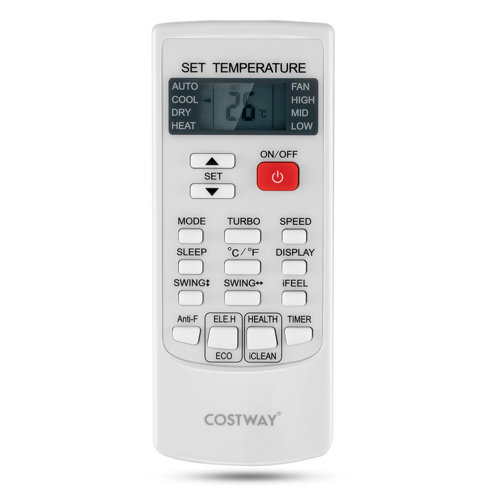 Universal AC Remote Control, Compatible with Most Air Conditioners