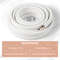 50 Feet Mini Split Line Set, 1/4" & 3/8" Copper Pipes & Tubing for AC/Heat Pump