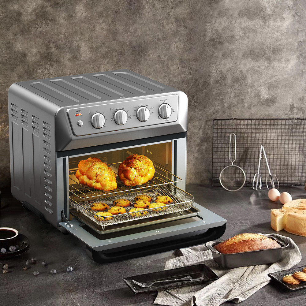 215 Quart 1800W Air Fryer Toaster Oven Large Countertop Convection Oven With Recipe Guide 1