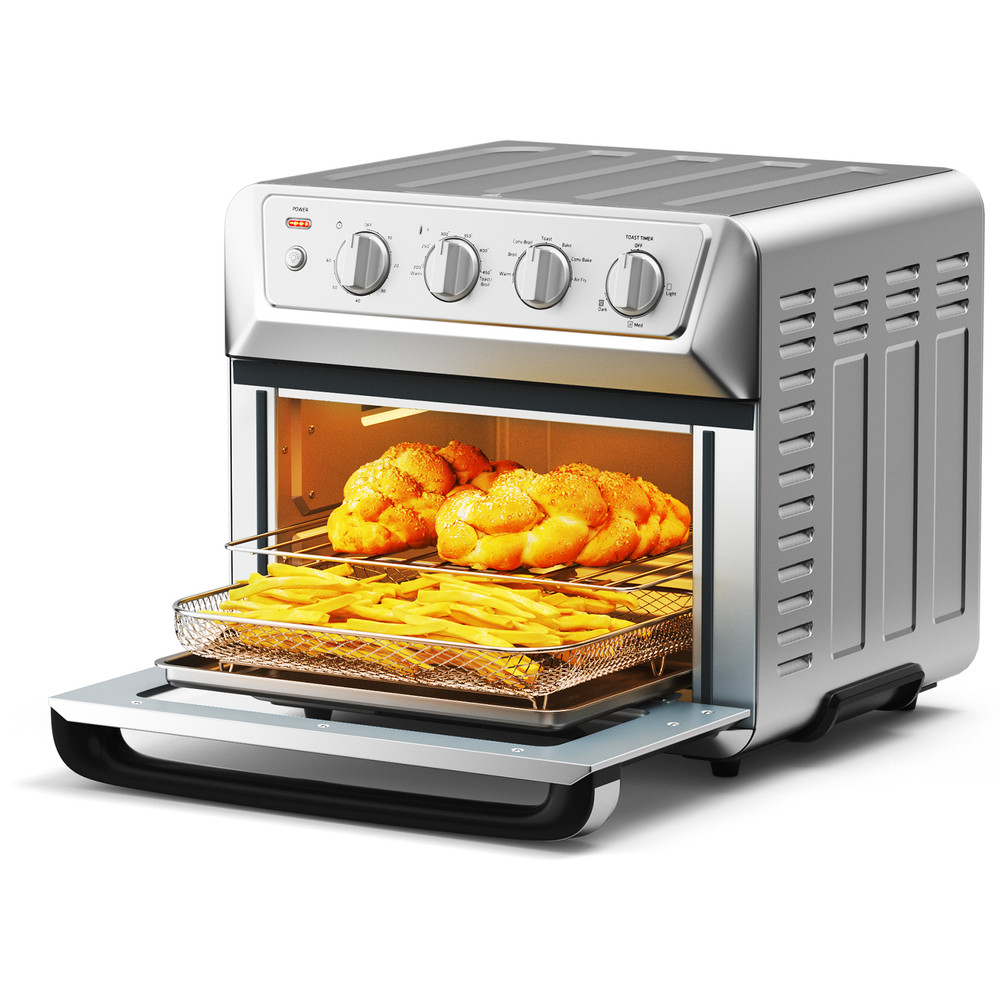 215 Quart 1800W Air Fryer Toaster Oven Large Countertop Convection Oven With Recipe Guide 3