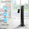 40 Inch Tower Fan with Remote, 75° Oscillating Floor Fan, 3 Wind Modes & 4 Speeds, Quiet Bladeless Cooling Fan for Home