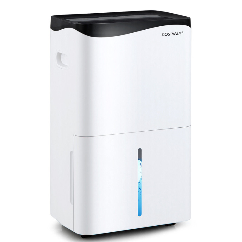 100-Pint Dehumidifier with Smart App & Alexa, Home & Basement Moisture Remover, 5500 Sq. Ft Large Room Quiet Portable