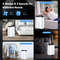 100-Pint Dehumidifier with Smart App & Alexa, Home & Basement Moisture Remover, 5500 Sq. Ft Large Room Quiet Portable